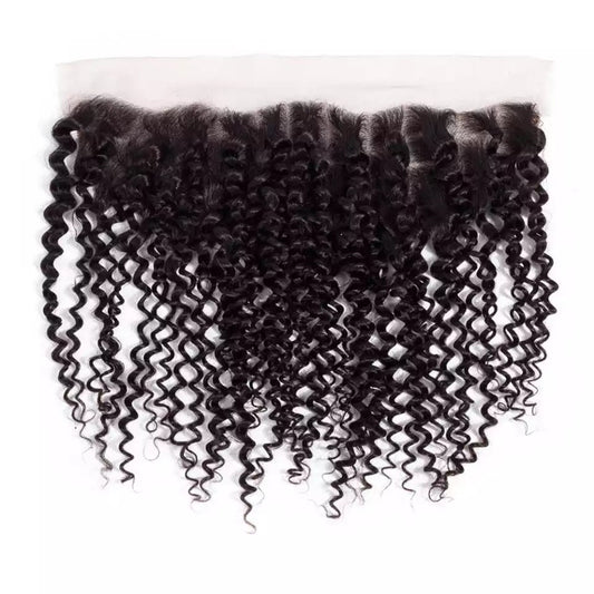 Kinky curl 13x4 closure