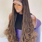 “The Signature French Curl Collection” – 5x5 Lace Braided Wigs