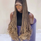 “The Signature French Curl Collection” – 5x5 Lace Braided Wigs