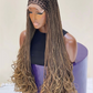 “The Signature French Curl Collection” – 5x5 Lace Braided Wigs
