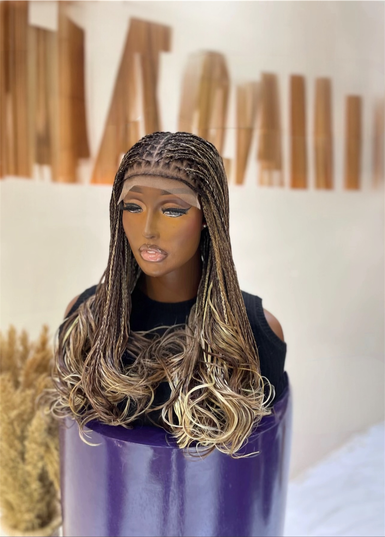 The Luxe Curl-Tip 5x5 Braided Wig Collection